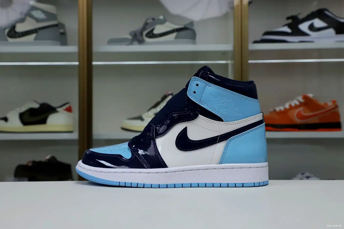 1 RETRO HIGH WMNS AIR 'BLUE JORDAN CHILL' OG Kimikick 0724